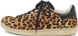 Isabel Marant Sneakers leopardate - Marrone