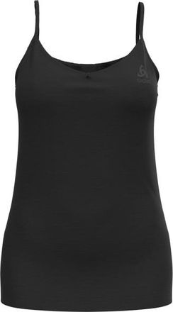 Odlo Merino 160 Baselayer V-Neck Singlet Merinounterw&auml;sche f&uuml;r Damen | schwarz