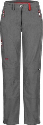 Deproc Softshellhose DEPROC ACTIVE STONECREST NEW WOMEN, Damen, Gr. 36/38 (M), Normalgr&ouml;ssen, grau, 96% Polyester; 4% Elastan, Hosen Softshellhose, auch in G