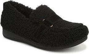 Vionic Imogen Faux Shearling Clog in Black at Nordstrom Rack, Size 10