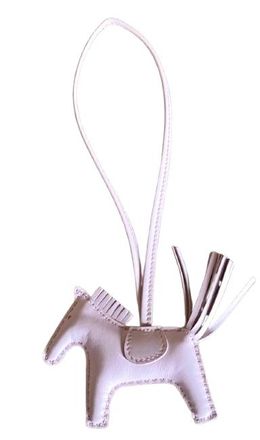 Hermès Rose Darling Rodeo Charm