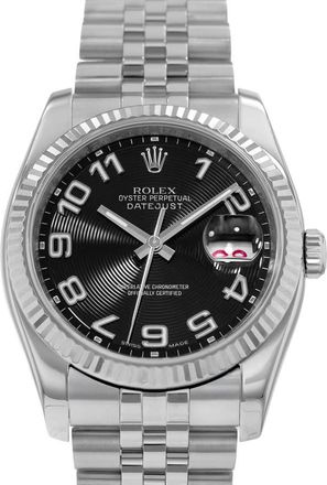 Rolex Pre-owned Rolex Datejust 36 Automatic Chronometer Mens Watch 116234 BKCAJ