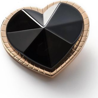 Baccarat Womens Etoile Mon Coeur Vermeil Black Crystal Pendant 2812889