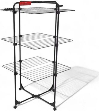 No Brand Mixer 3 Tendedero Vertical De Acero Ultimate 131x71x93 Cm