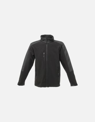 Regatta Mens Regatta Mens Hydroforce 3-Layer Softshell Jacket (Wind Resistant, Water Repellent & Breathable) - Black - Size: 42/Regular