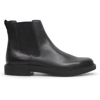 Ecco Ecco Metropole London Leather Mens Ankle Boots - Black - Size:UK 10.5-11