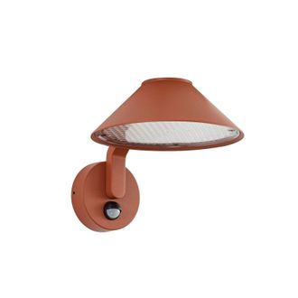 Lindby Lindby L&aacute;mpara De Pared Exterior capelo En Marr&oacute;n Aluminio