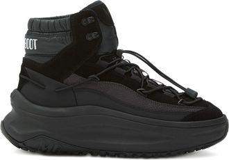 Moon Boot Flat Shoes Blacks And Greys