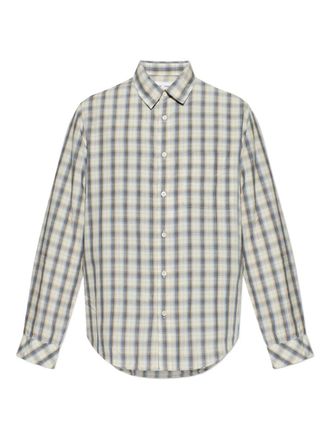 Sams&oslash;e & Sams&oslash;e Geruit overhemd - Beige