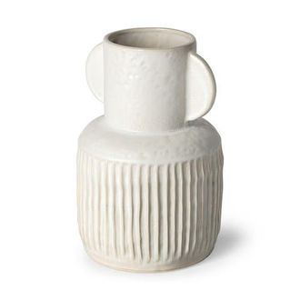 Mercana Judy Eggshell Ceramic Vase in Cream at Nordstrom, Size Large