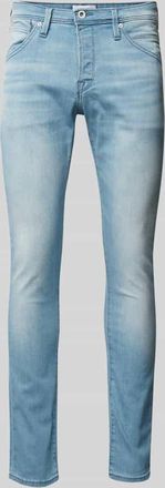 Jack & Jones Jack & Jones Slim Fit Jeans im 5-Pocket-Design Modell GLENN in Hellblau, Größe 28/30