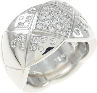 Chanel White Gold (18K) Band Ring (Pre-Owned)
