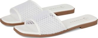 Journee Collection Breckley Womens Sandals White : 8.5 M, Synthetic