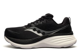 Saucony Hurricane 24 Mens Wide Fit Running Shoes - Black - Size UK 8