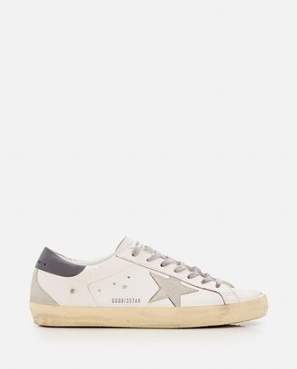 Golden Goose Superstar Sneakers In Pelle