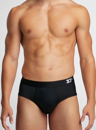 Le 31 Mens Sporty microfibre brief Retransformed polyester