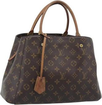 Louis Vuitton Borsa Tote Monogram Pre-owned - - Pre-owned - Donna - Marrone - ONE SIZE