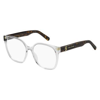 Marc Jacobs Glasses, unisex, Gray, 55 MM, Crystal Havana Eyewear Frames