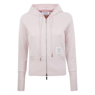 Thom Browne Dames, Sweatshirts & Hoodies, Roze, Maat: 2XS Katoen