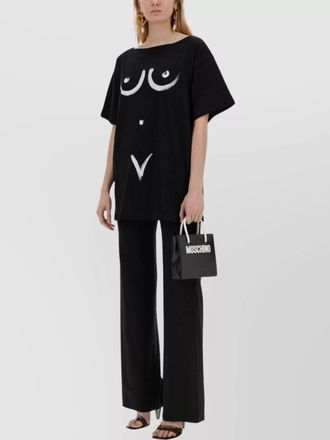 Moschino printed cotton t-shirt