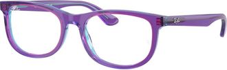 Ray-Ban Glasses, unisex, Purple, Size: 48 MM Optical Frame