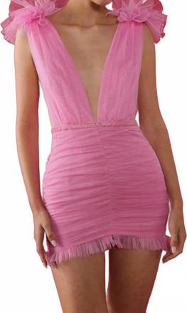Sau Lee Harlie Dress In Pink