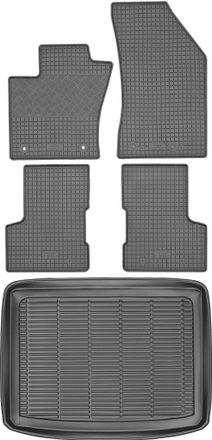 OEM Juego De Alfombrillas De Goma Para Jeep Renegade Suv De 2014 A 2018 + Alfombrilla Para El Maletero