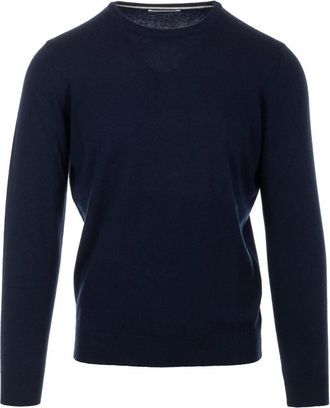KANGRA Blauwe Trui - Heren - Ronde hals truien - Blauw - L - Truien & Vesten