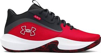 Under Armour Mens Lockdown 7 Shoes In Red/black/red