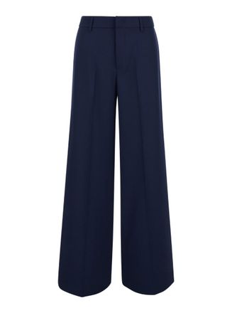 Pantaloni Torino Blue Regular Flat Front Pants