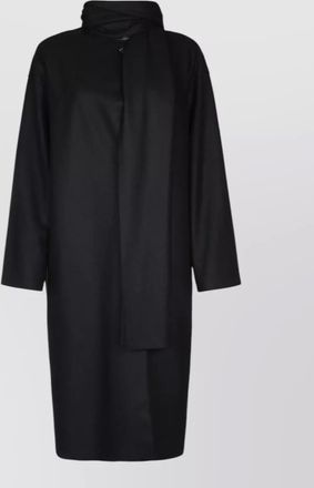 Harris Wharf London cashmere blend scarf coat