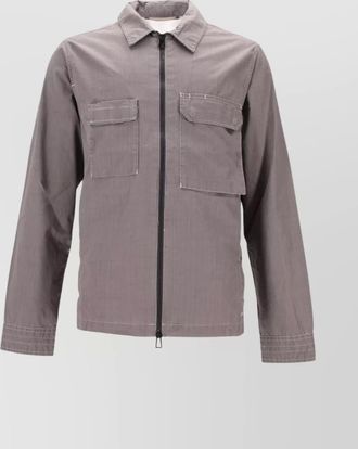 Paul Smith mens zip front shirt