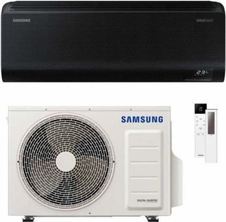 Samsung Aire Acondicionado Mono Split Reversible Samsung Windfree Black A+++/a++ 9000 Btu Inverter Wi-fi (f-ar09blk)