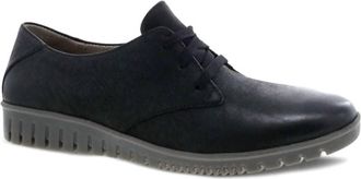 Dansko Womens Libbie Leather Shoes In Black