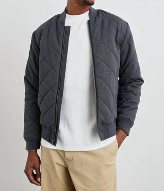Rails Peninsula Jacket In Obsidian