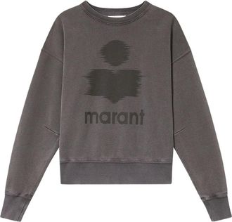 Isabel Marant Moby logo sweatshirt - Grey