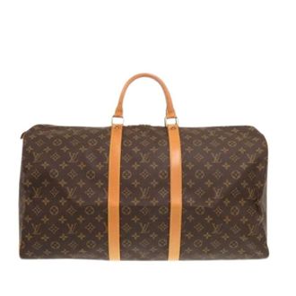 Louis Vuitton Pre-owned Weekend Bags, unisex, Brown, Size: ONE SIZE Pre-owned Keepall 55