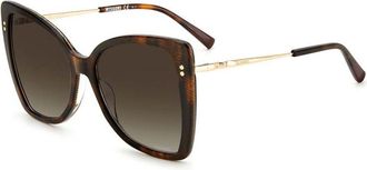 Missoni Brown Plastic Womens Sunglasses