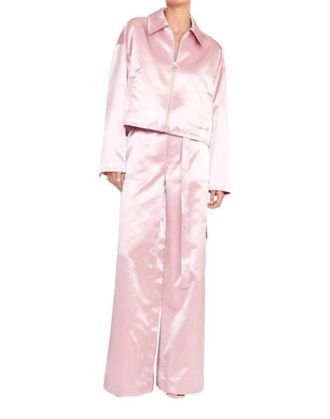 Staud Shay Pant In Cherry Blossom