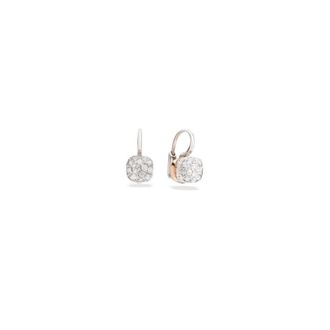 POMELLATO Nudo Diamanten Oorbellen - Dames - Oorbellen - Grijs - ONE Size - Accessoires