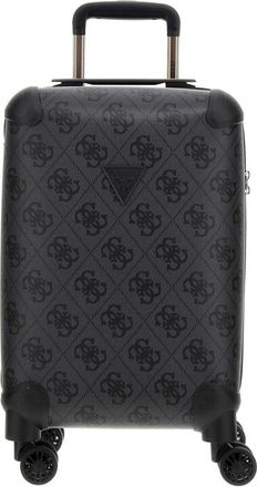 Guess Stijlvolle Reistas met 8 Wielen - Dames - Handbagage koffer - Zwart - ONE Size - Koffers