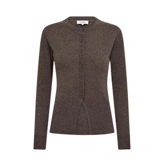 Levete Room Dames, Truien, Bruin, Maat: L Kasjmier