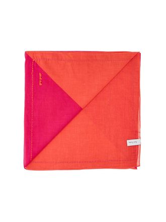 Paul Smith Mens Scarfs Red Cotton