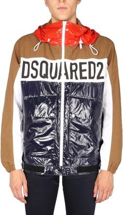 Dsquared2 Technical Fabric Bomber-Uomo