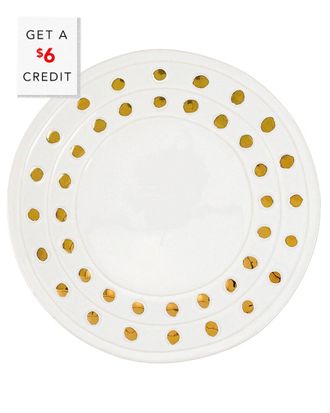 Vietri Vietri Medici Gold Salad Plate With $3 Credit