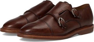 Allen Edmonds Kingstonvers Monk Strap Shoes Mens Shoes Chili : 11.5 D (M), Suede