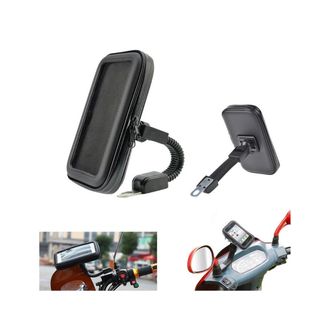 Trade Shop Trade Shop - Porta Cellulare Supporto Bici Moto Custodia Impermeabile Smartphone 5 6