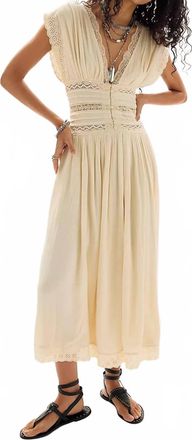 Free People Swimming Across The Sky Dress In Sandshore