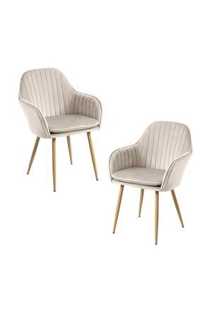 Regalos Miguel Packs Sillas Comedor - Pack 2 Sillas Chic - Beige