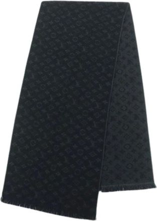 Louis Vuitton Pre-owned Scarves, male, Black, Size: ONE SIZE Pre-owned Monogram Stole